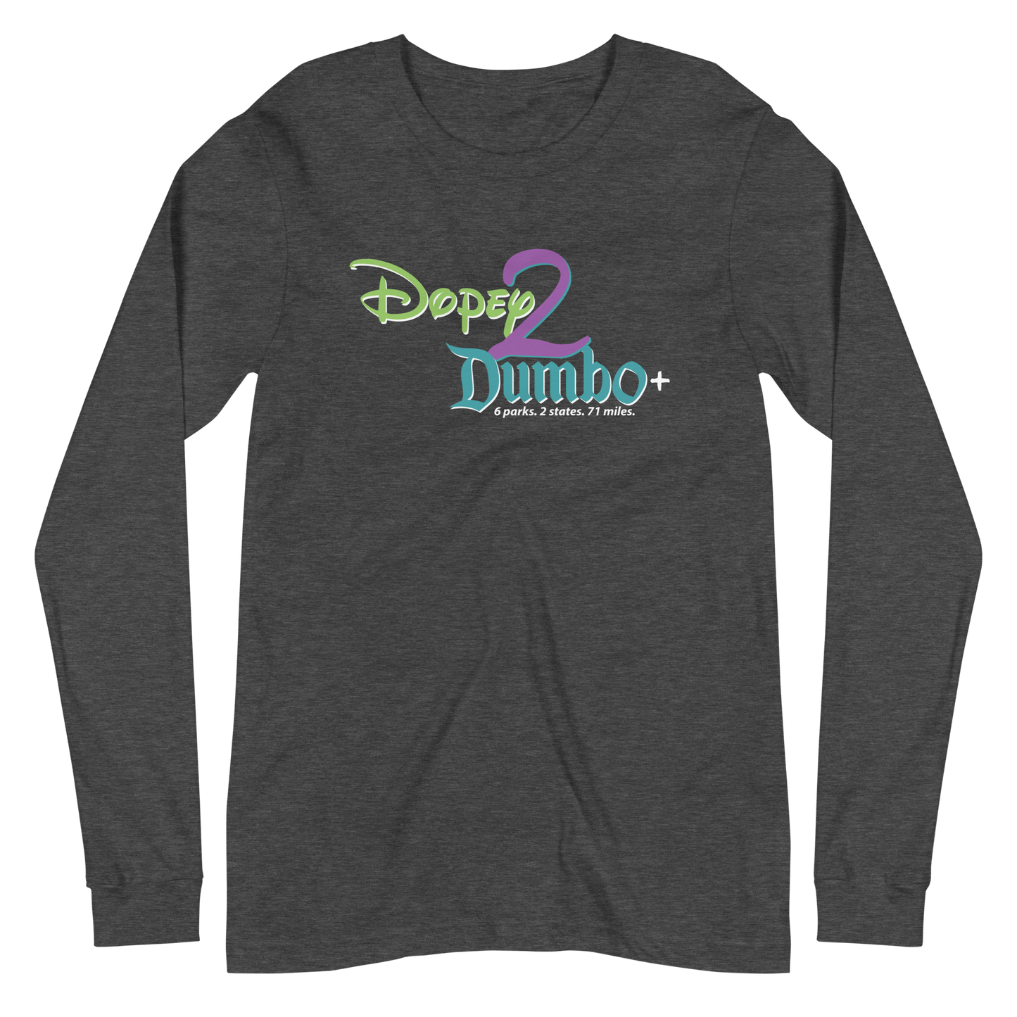 Dopey2Dumbo+ Bella+Canvas Unisex Long Sleeve Tee