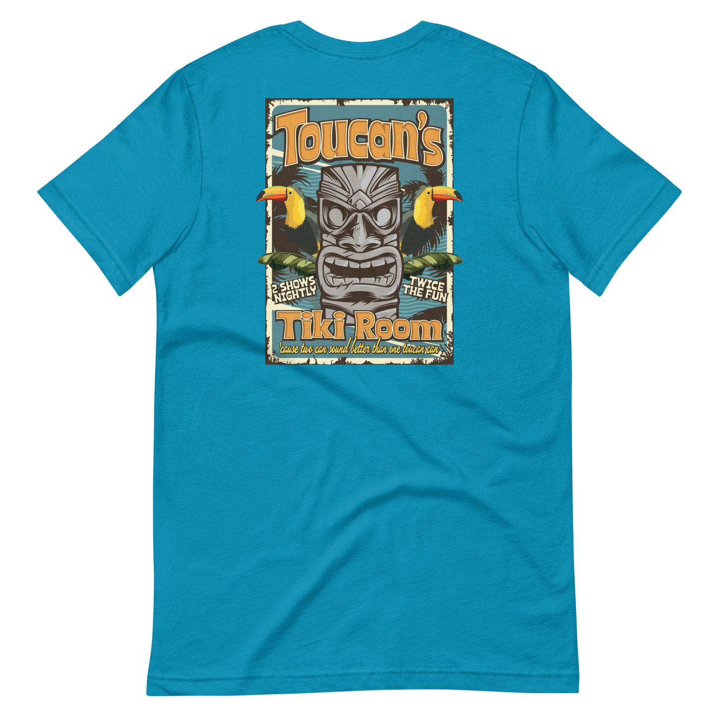 Toucan's Tiki Room - Enchanted Tiki Room Inspired - Bella + Canvas 3001 Short-Sleeve Unisex T-Shirt