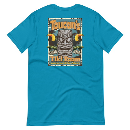 Toucan's Tiki Room - Enchanted Tiki Room Inspired - Bella + Canvas 3001 Short-Sleeve Unisex T-Shirt