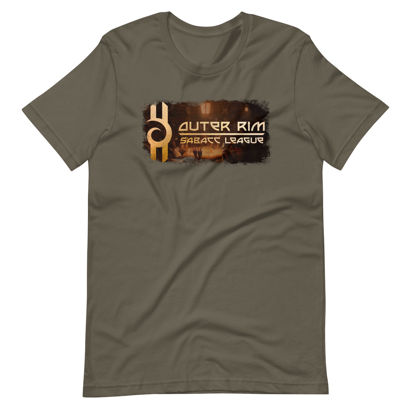 ORSL - Outer Rim Sabacc League - Cantina Scene - Bella+ Canvas Unisex t-shirt