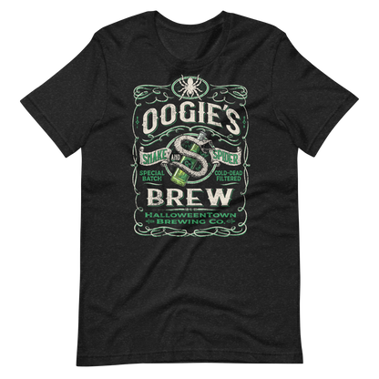 Oogie's Snake & Spider Brew - Oogie Boogie Inspired - Bella + Canvas Premium Short-Sleeve Unisex T-Shirt