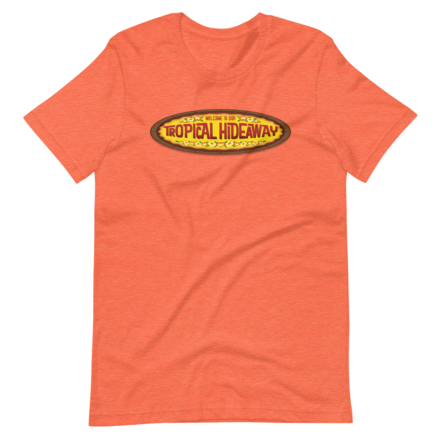 Tropical Hideaway - Enchanted Tiki Room Inspired - Bella + Canvas 3001 Short-Sleeve Unisex T-Shirt