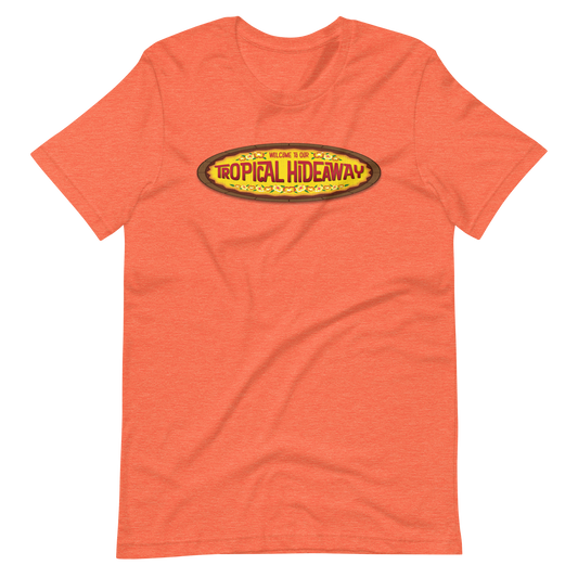 Tropical Hideaway - Enchanted Tiki Room Inspired - Bella + Canvas 3001 Short-Sleeve Unisex T-Shirt