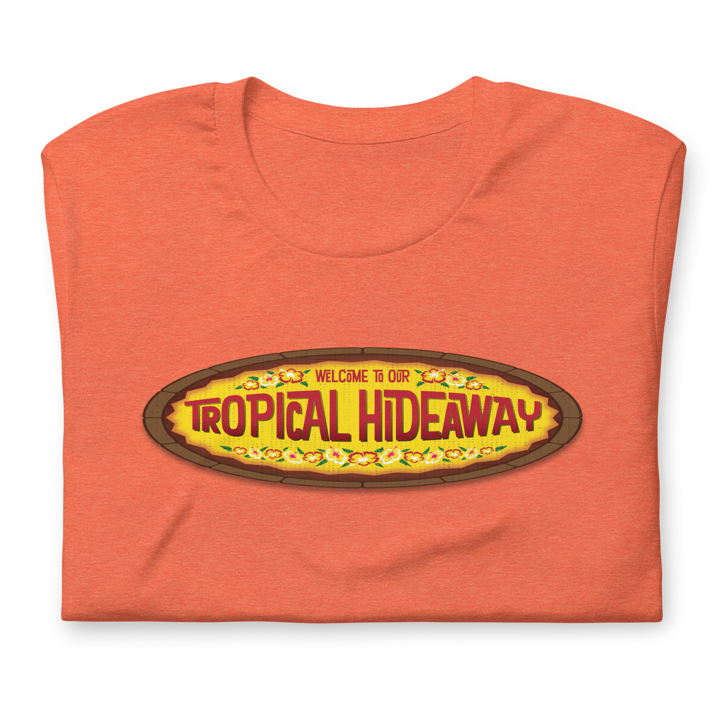 Tropical Hideaway - Enchanted Tiki Room Inspired - Bella + Canvas 3001 Short-Sleeve Unisex T-Shirt