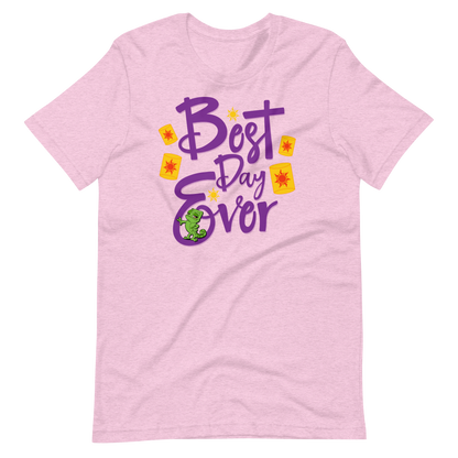 Best Day Ever - Tangled Inspired - Bella + Canvas Short-Sleeve Unisex T-Shirt