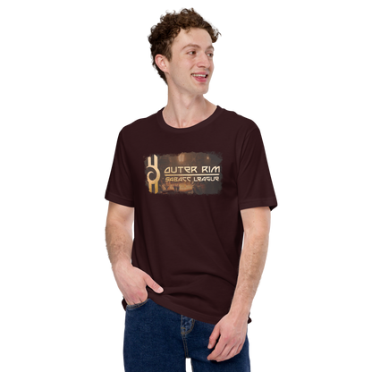 ORSL - Outer Rim Sabacc League - Cantina Scene - Bella+ Canvas Unisex t-shirt