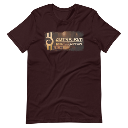 ORSL - Outer Rim Sabacc League - Cantina Scene - Bella+ Canvas Unisex t-shirt