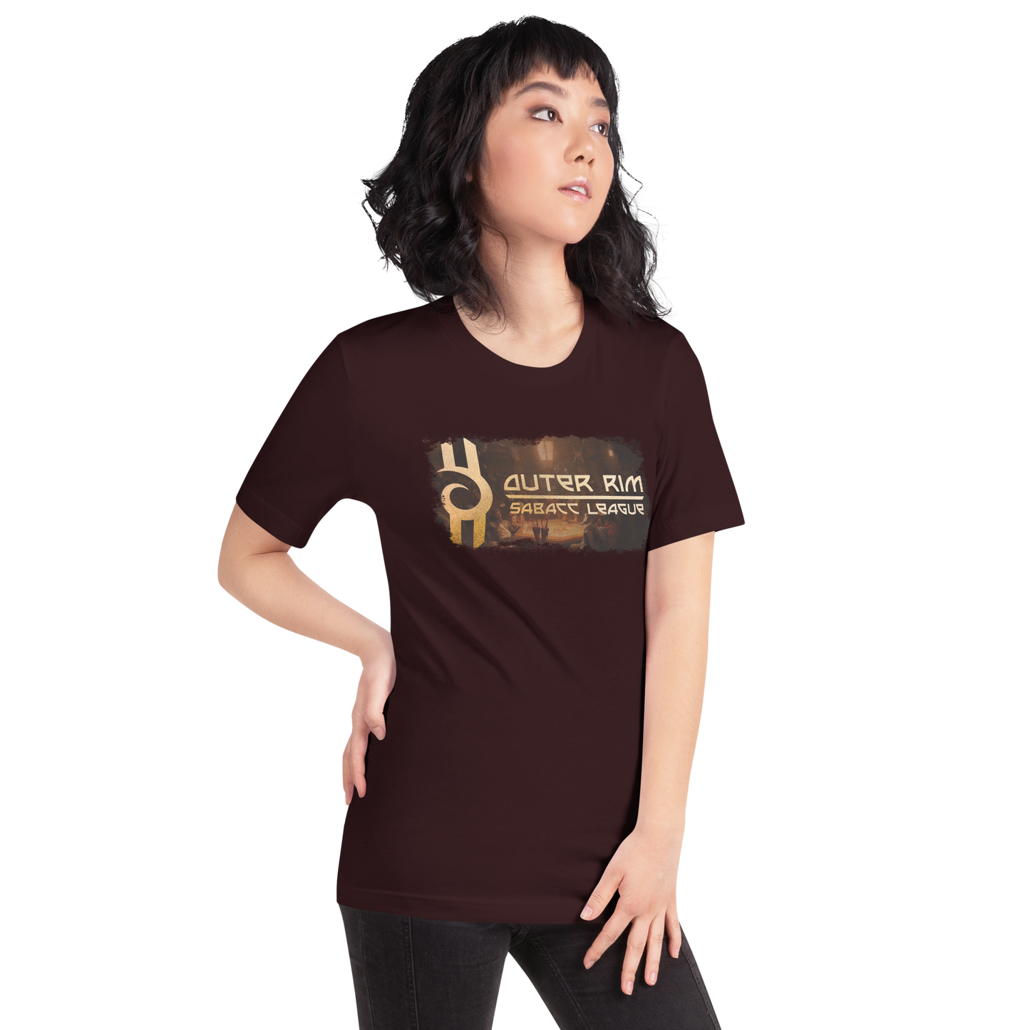 ORSL - Outer Rim Sabacc League - Cantina Scene - Bella+ Canvas Unisex t-shirt