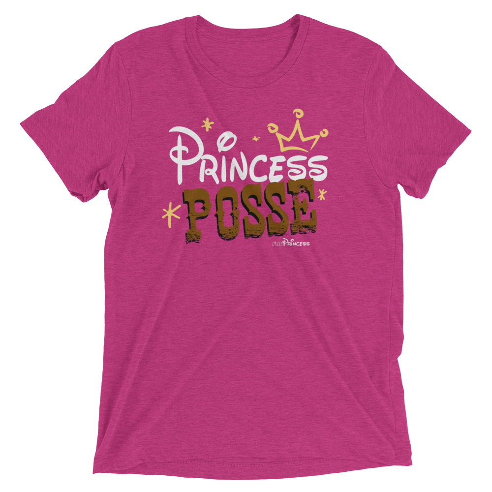 Princess Posse TriBlend Unisex Short sleeve t-shirt