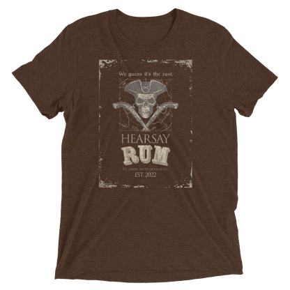 Hearsay Rum - Pirate Life - Bella+Canvas TriBlend Unisex Short sleeve t-shirt