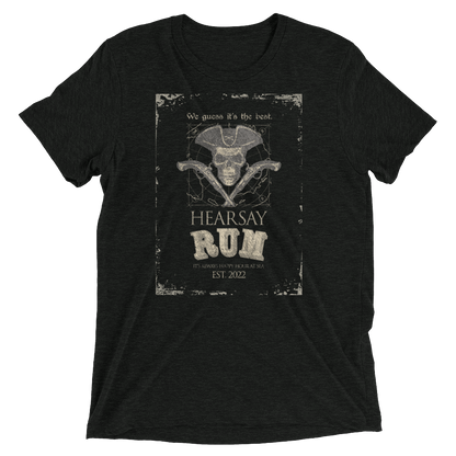 Hearsay Rum - Pirate Life - Bella+Canvas TriBlend Unisex Short sleeve t-shirt