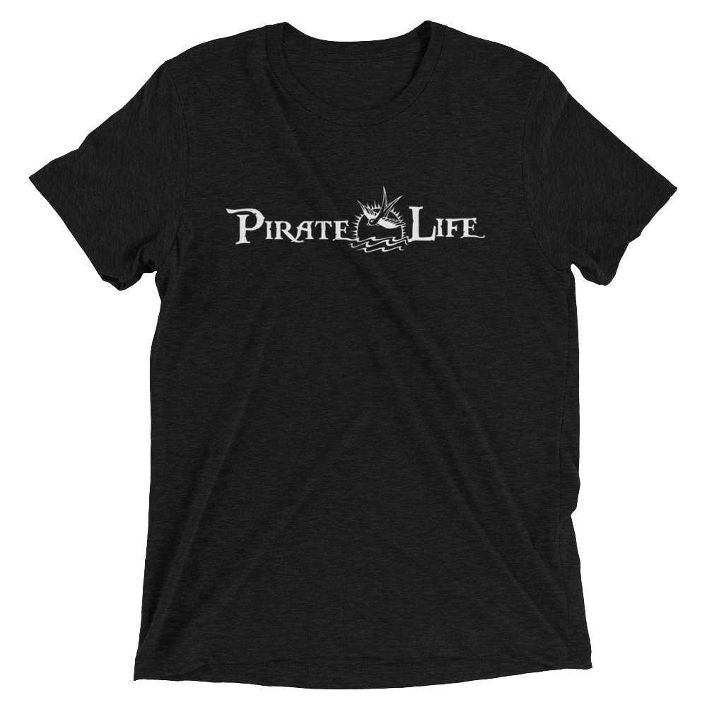 Pirate Life - Sparrow Tattoo - Bella + Canvas Tri-blend Short sleeve t-shirt