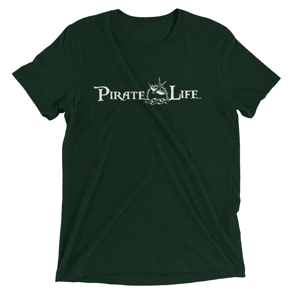 Pirate Life - Sparrow Tattoo - Bella + Canvas Tri-blend Short sleeve t-shirt