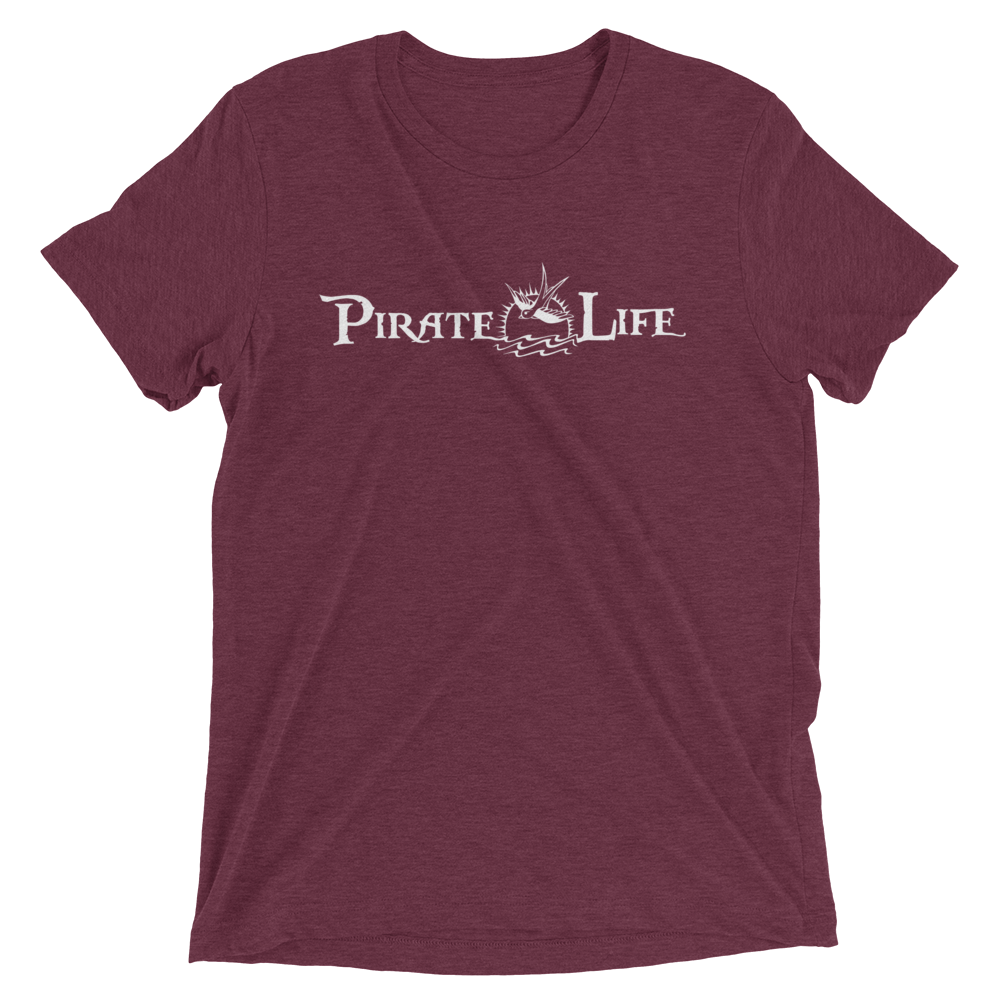 Pirate Life - Sparrow Tattoo - Bella + Canvas Tri-blend Short sleeve t-shirt