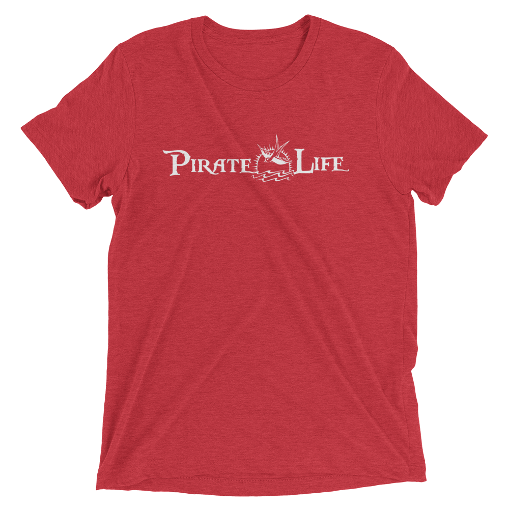 Pirate Life - Sparrow Tattoo - Bella + Canvas Tri-blend Short sleeve t-shirt