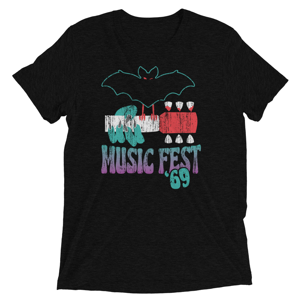 MUSIC FEST '69 - HHN 2023 - Bella+Canvas TriBlend Unisex Short sleeve t-shirt