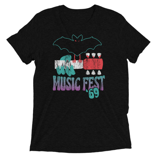 MUSIC FEST '69 - HHN 2023 - Bella+Canvas TriBlend Unisex Short sleeve t-shirt
