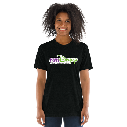 runDopey™ Recovery Challenge 2025 - OFFICIAL - Triblend Unisex Short sleeve t-shirt