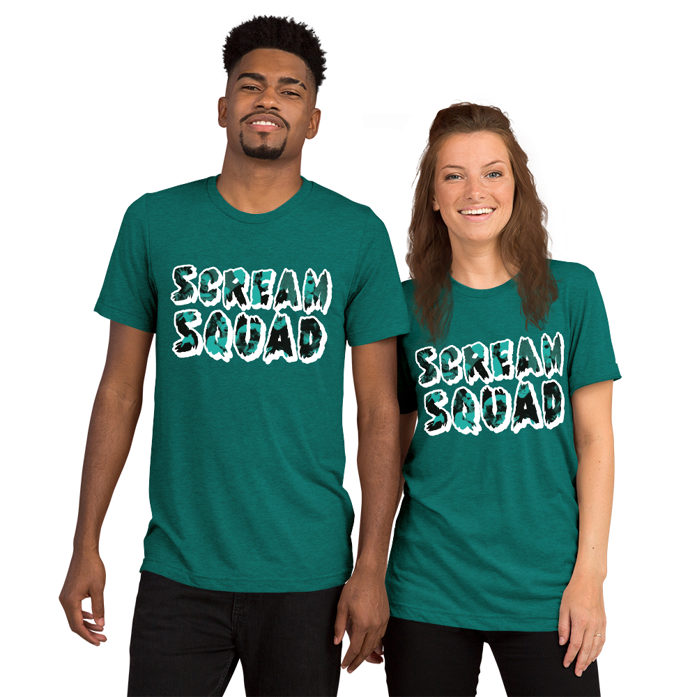 Scream Squad Monsters HHN 2023 Bella+Canvas Unisex TriBlend t-shirt