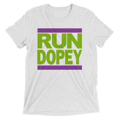 RUN DOPEY - Old Skool - Bella+Canvas Unisex TriBlend Short sleeve t-shirt