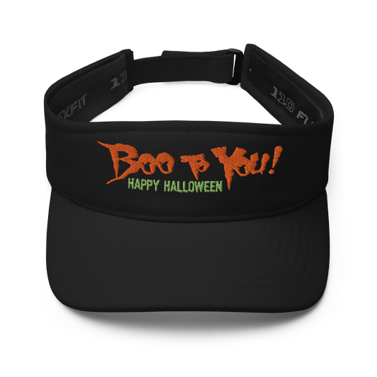 Boo To You - Halloween - Flex Fit Visor
