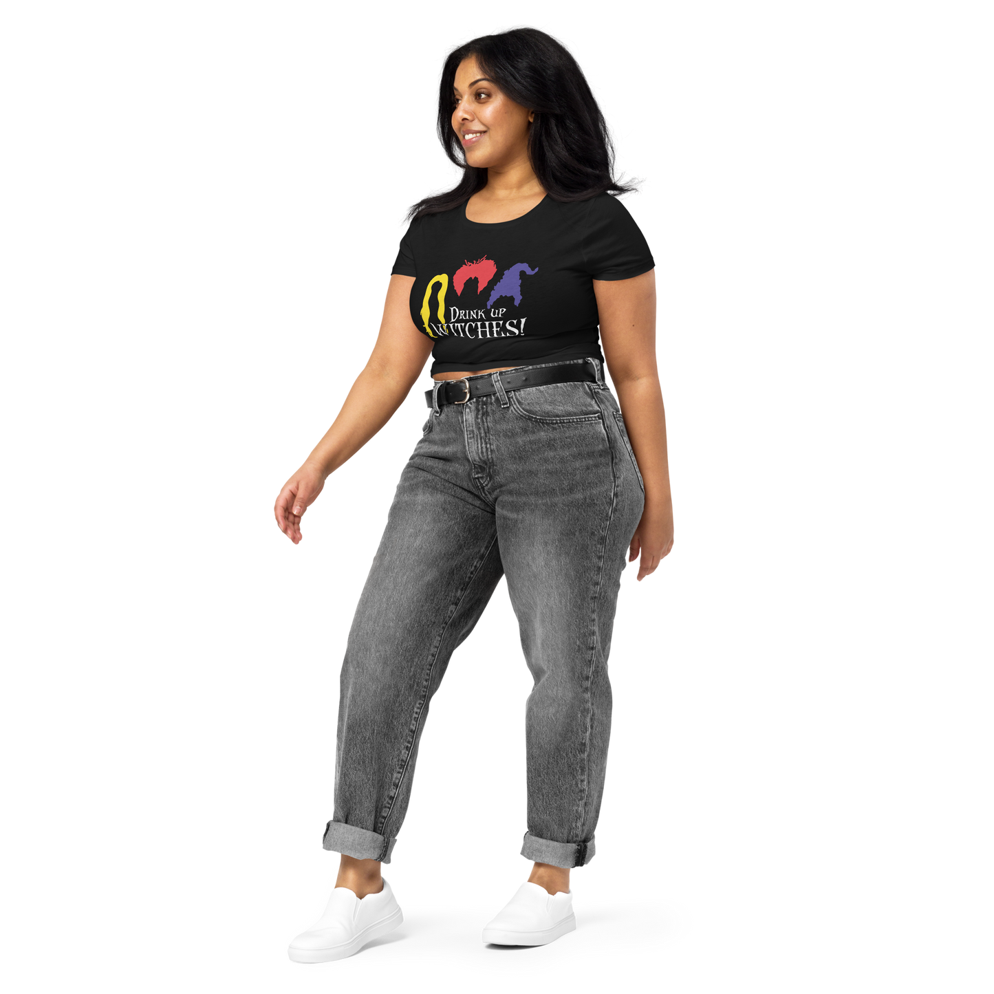 Drink Up Witches - Bella+Canvas Women’s Crop Tee