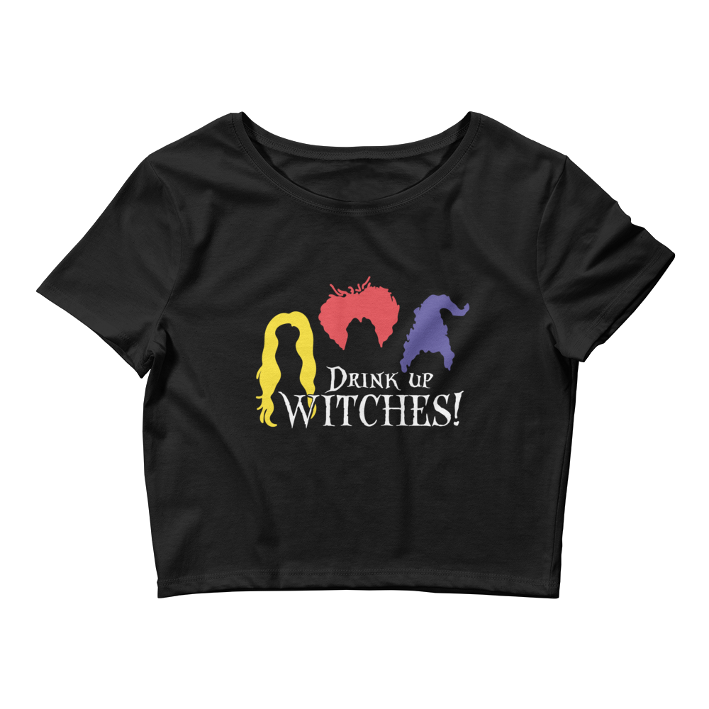 Drink Up Witches - Bella+Canvas Women’s Crop Tee