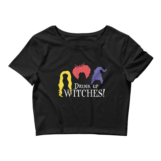 Drink Up Witches - Bella+Canvas Women’s Crop Tee