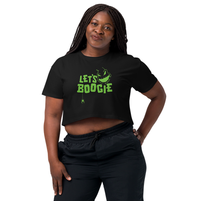 Let's Boogie! Women’s crop top