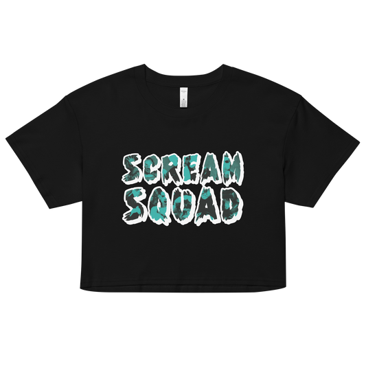 Scream Squad Monsters HHN 2023 Women’s crop top