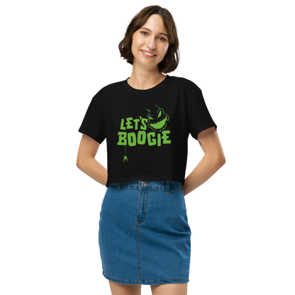 Let's Boogie! Women’s crop top