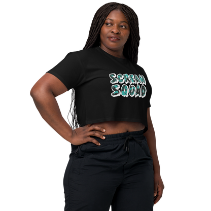 Scream Squad Monsters HHN 2023 Women’s crop top