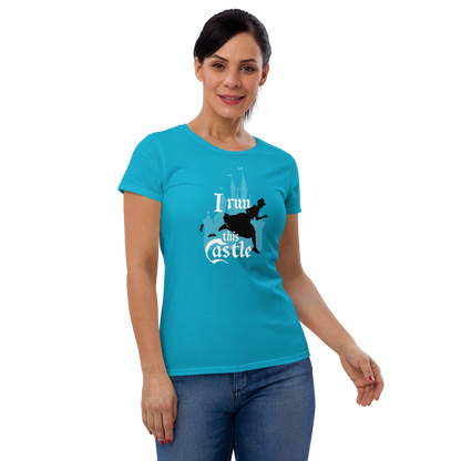 I Run This Castle - Cinderella Inspired - Ringspun Women's short sleeve t-shirt