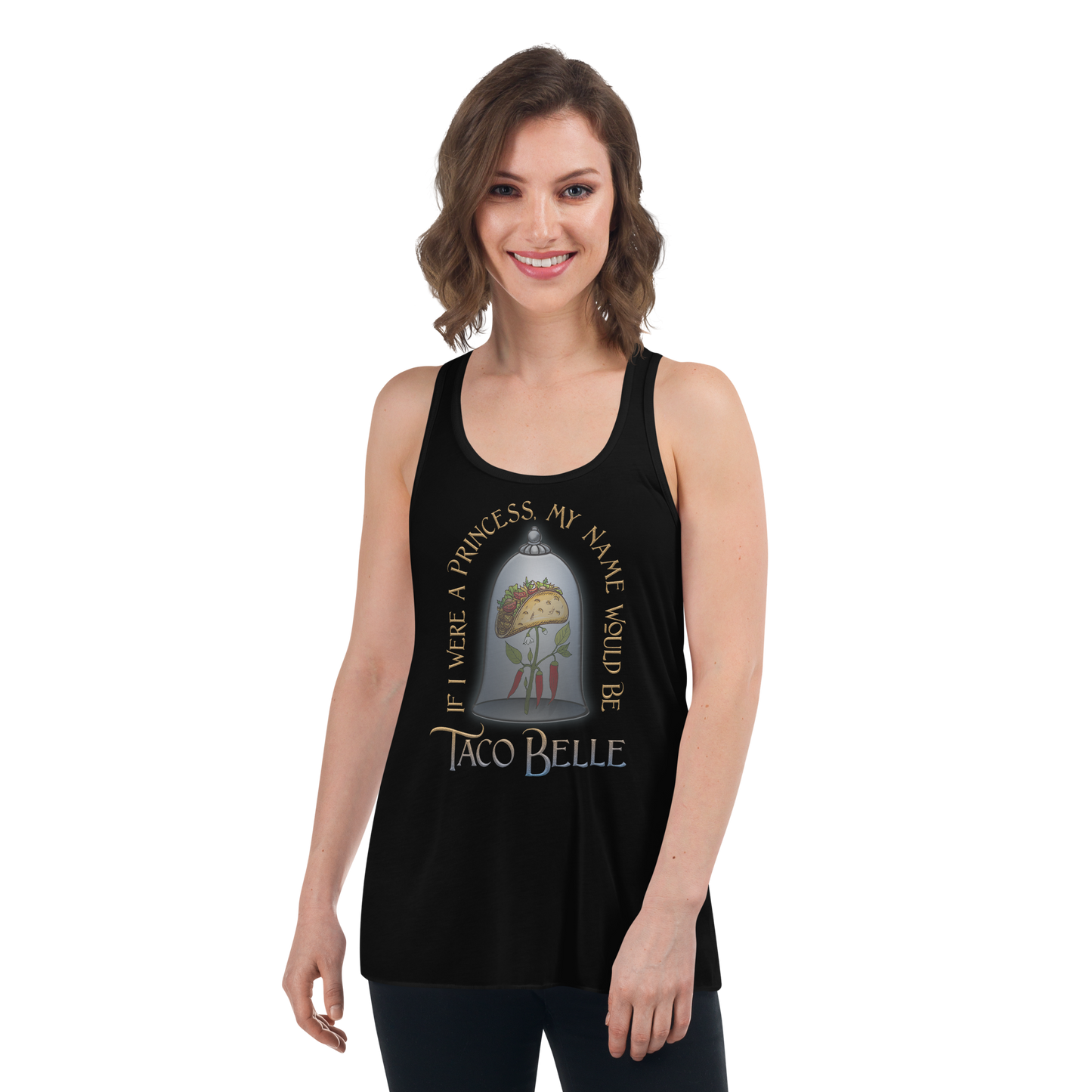 Taco Belle - Bella + Canvas Women's Flowy Racerback Tank