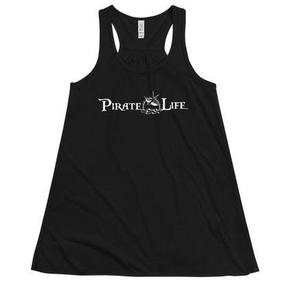 Pirate Life - Sparrow Tattoo - Women's Flowy Racerback Tank