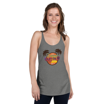 Dopey Castaway - Next Level Apparel Women's Racerback Tank