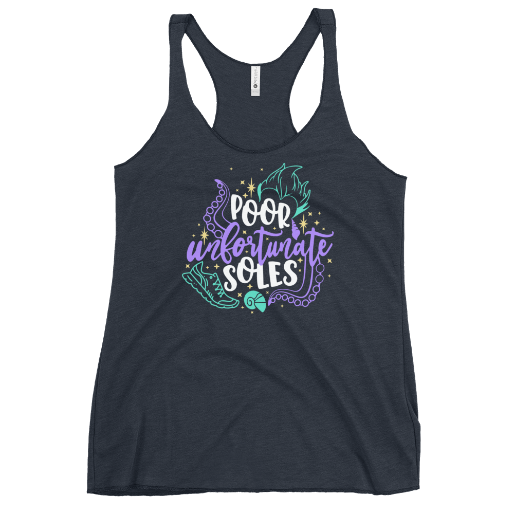 Poor Unfortunate SOLES - Ursula Inspired - Next Level Women's Racerback Tank