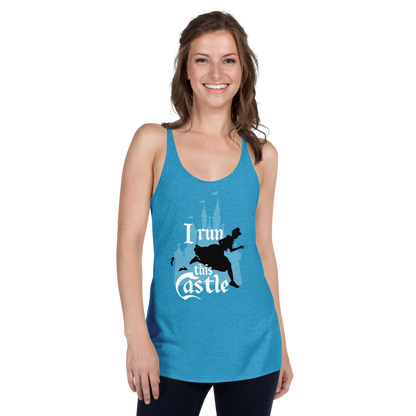 I Run This Castle - Cinderella Inspired - Next Level 6733 Women's Racerback Tank