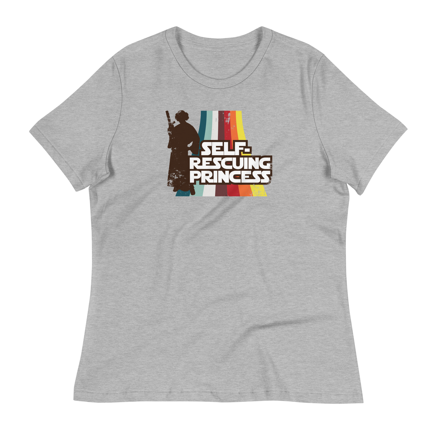 Self-Rescuing Princess - Bella+Canvas Women's Relaxed T-Shirt