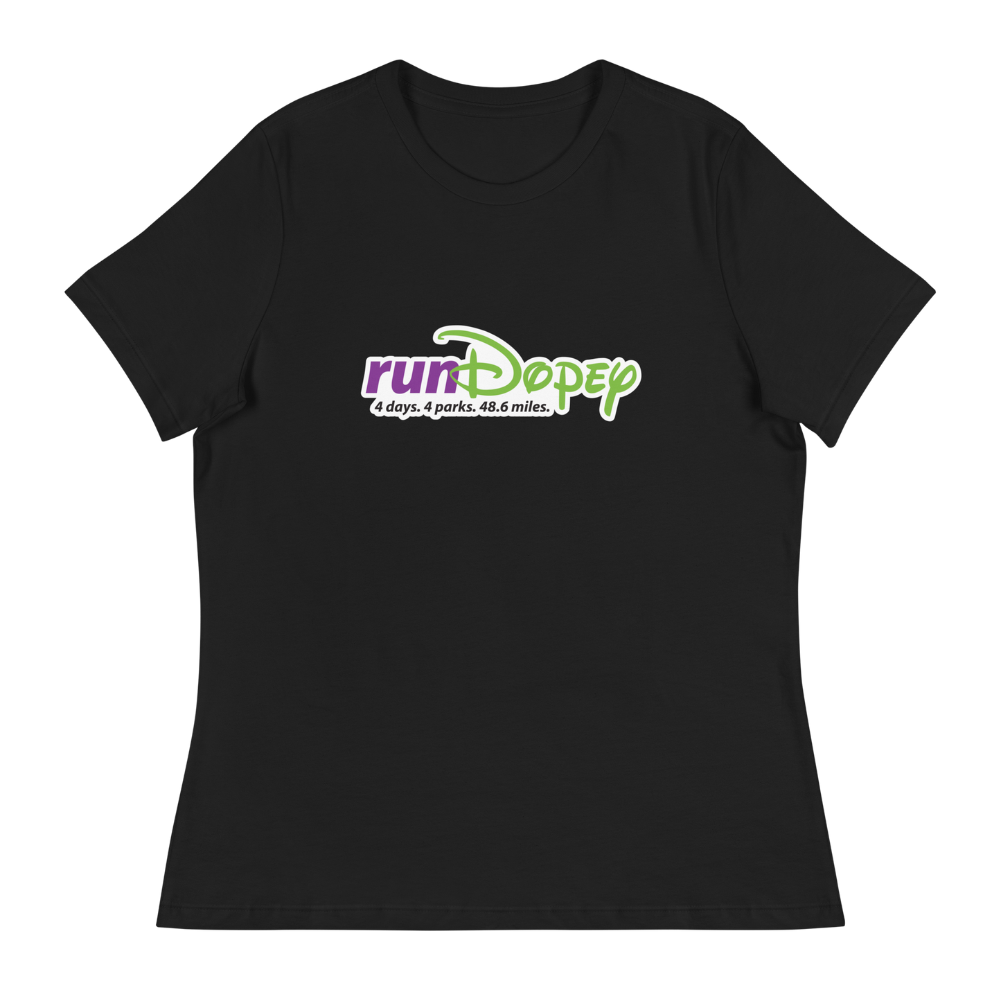 runDopey™ Recovery Challenge 2025 Bella+Canvas Women's Relaxed T-Shirt