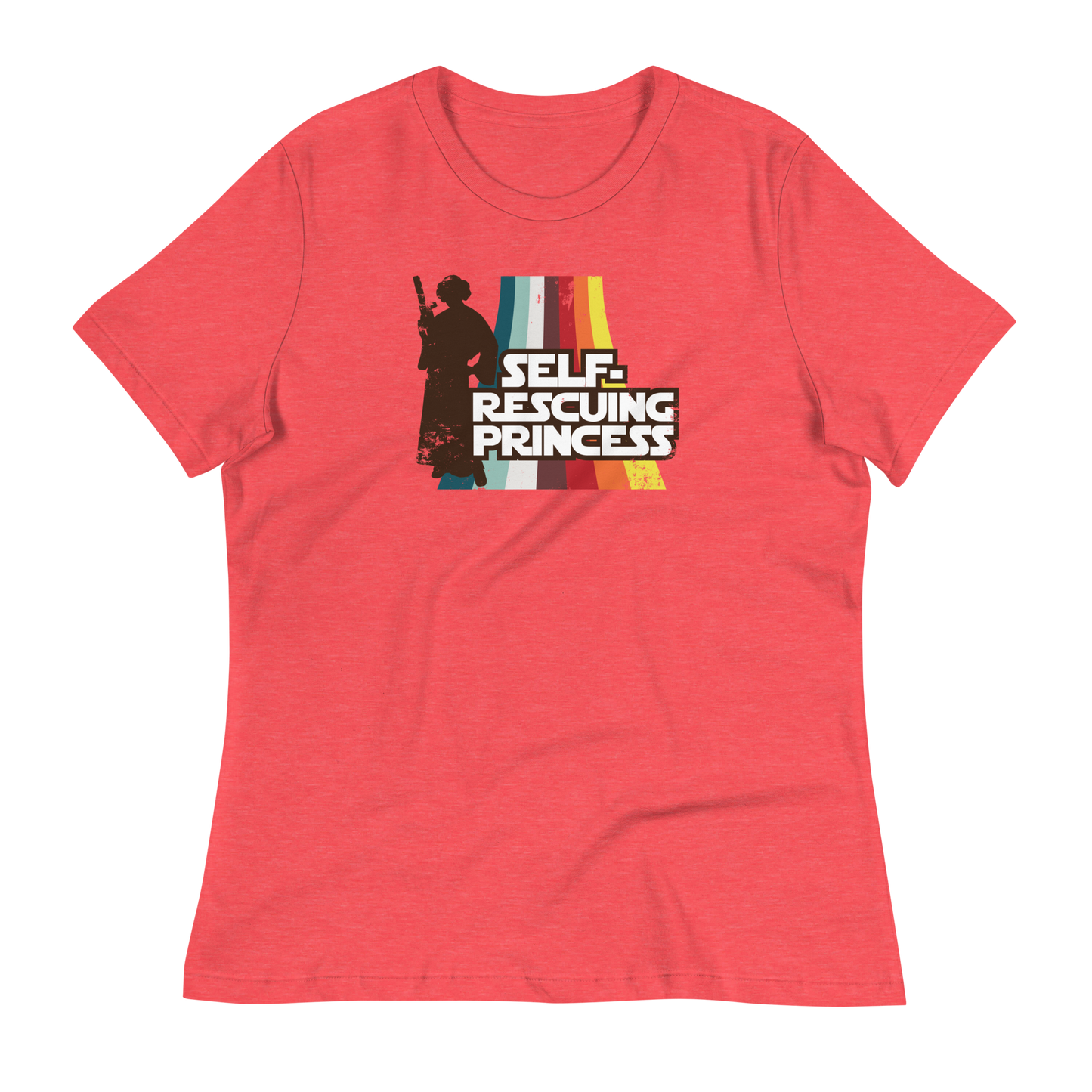 Self-Rescuing Princess - Bella+Canvas Women's Relaxed T-Shirt