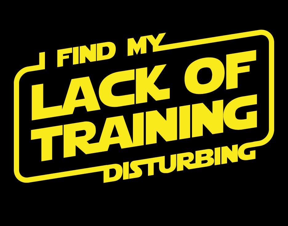 I Find My Lack Of Training Disturbing - Darth Vader Inspired - Bella + Canvas 8800 Women's Flowy Racerback Tank